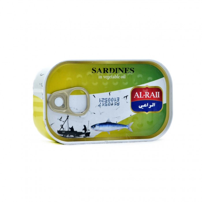 Al Raii sardines in vegetable oil 125g
