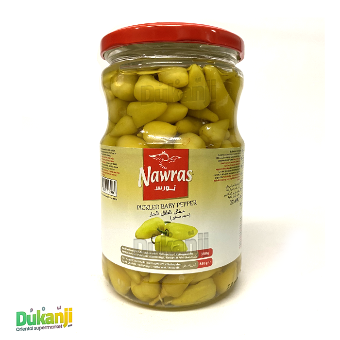 Nawras pickled baby pepper 650g