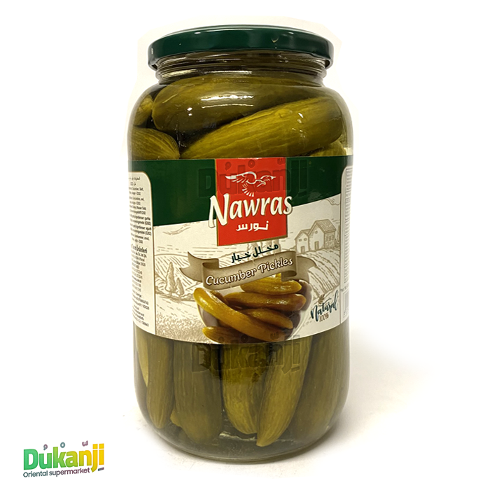 Nawras pickled cucumbers 1,3kg