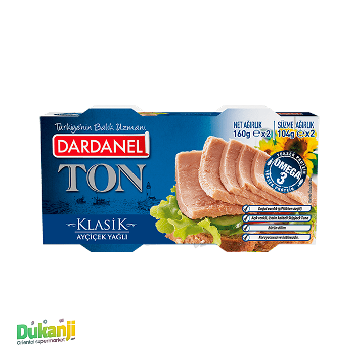 Dardanel tuna in olive oil 2*160g