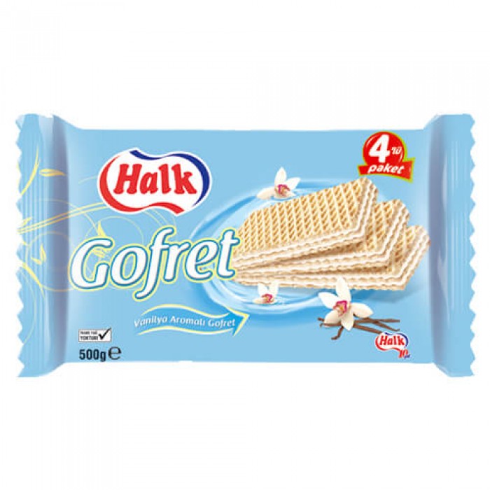 Halk Wafer Vanilla Cream 500 g