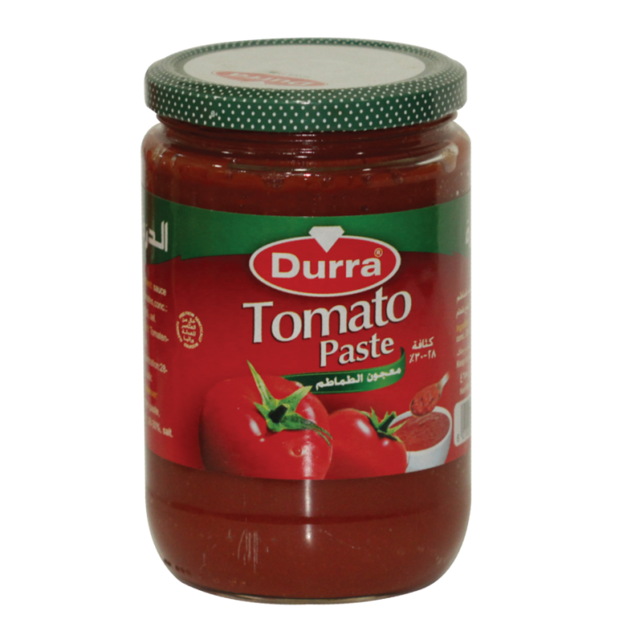 Durra tomato paste in glass 650g