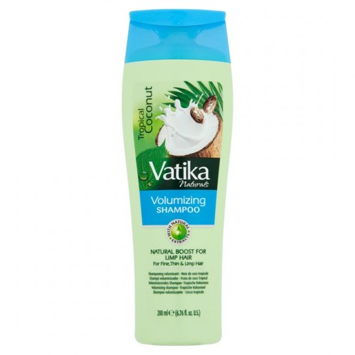 Vatika Tropical Coconut Volumizing Shampoo 200ml 