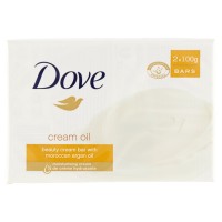 Dove soap bar cream oil 2*100g