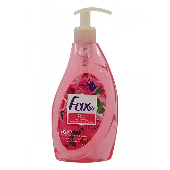 FAX liquid soap rose 400ml