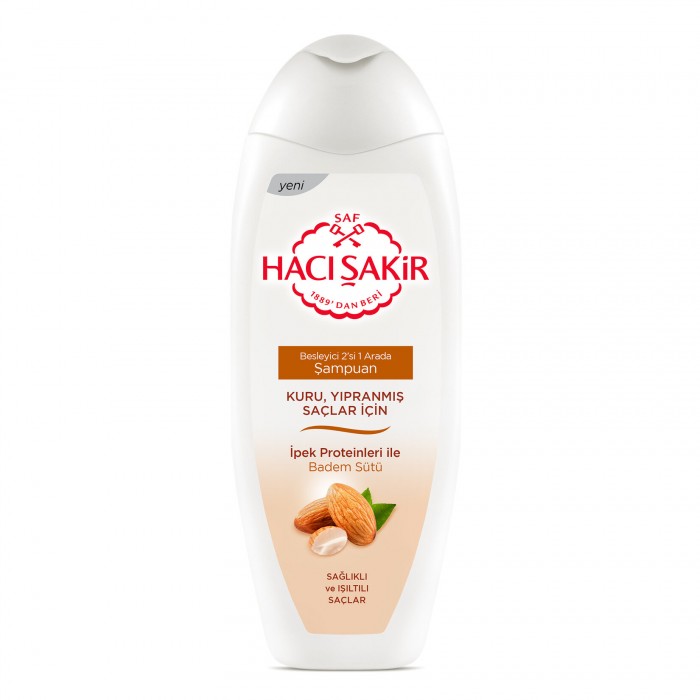 Haci Sakir Shampoo Almond Milk for dry hair 500ml