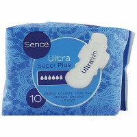 Sence pads duopack with wings super night 10 pack