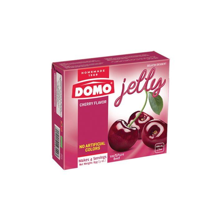 Domo Jelly Cherry Halal 85g