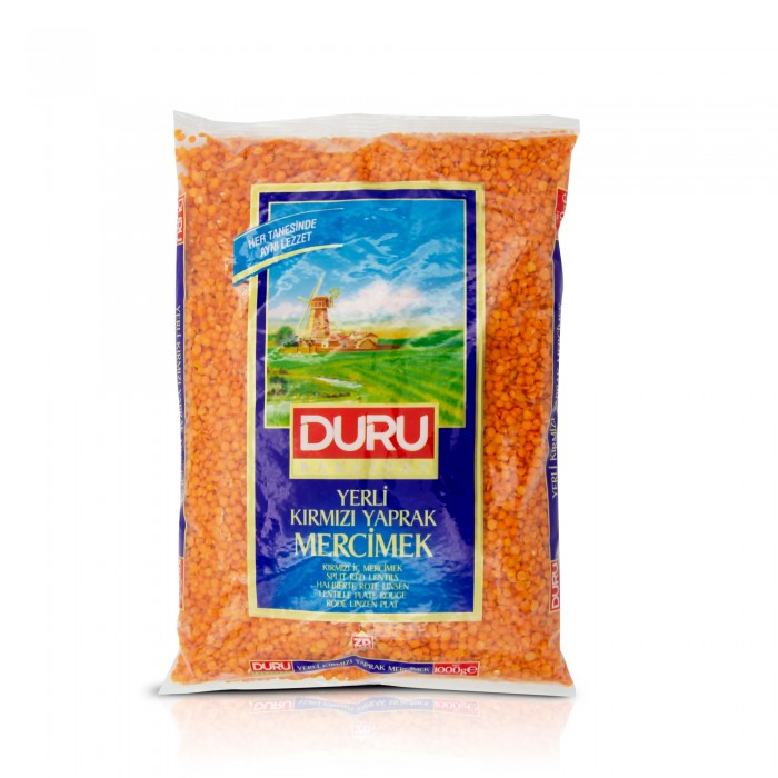 DURU Split Red Lentils 1KG