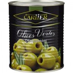 Cartier Green Pitted Olives 850g