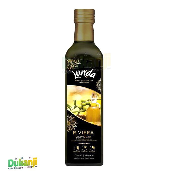 Lunda Riviera olivolja (glas) 1L