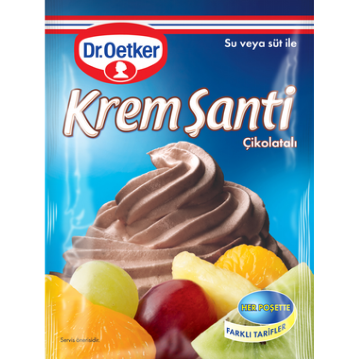DR. OETKER chocolate whipped cream 80G