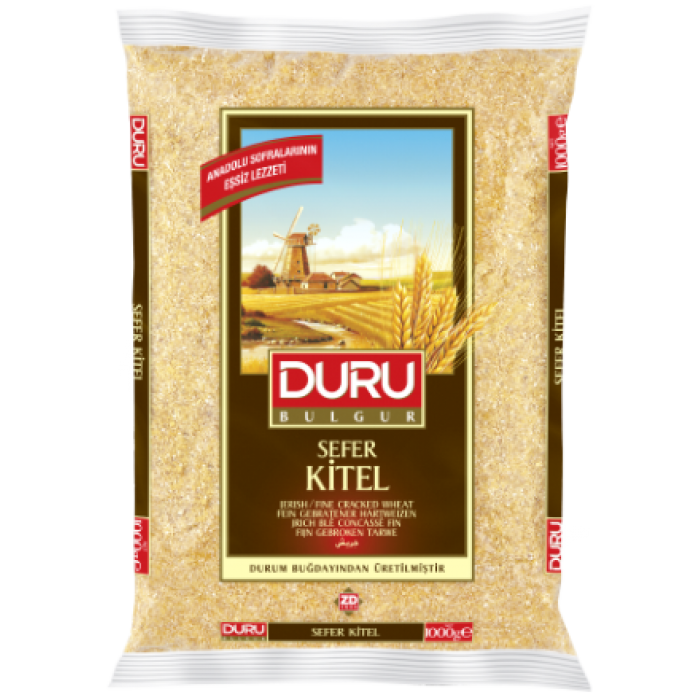 DURU BULGUR Fine Cracked Wheat 1KG